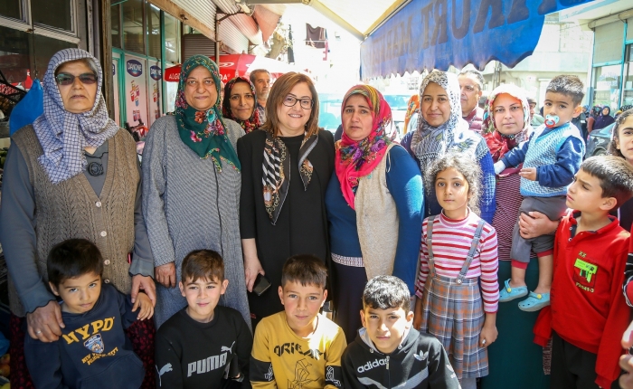 Başkan Fatma Şahin, Barak mahallesini ziyaret etti