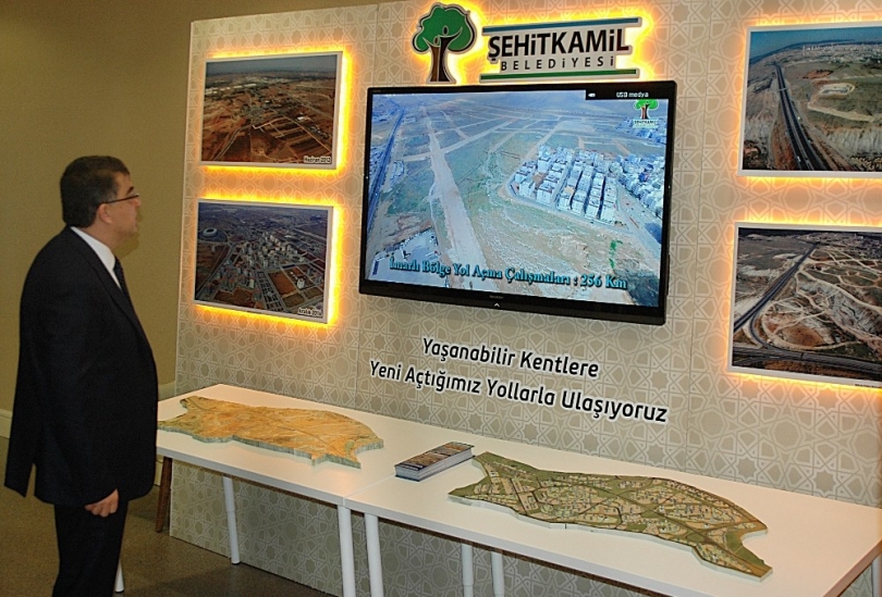 Şehitkamil’in projeleri Ankara’da görücüye çıktı