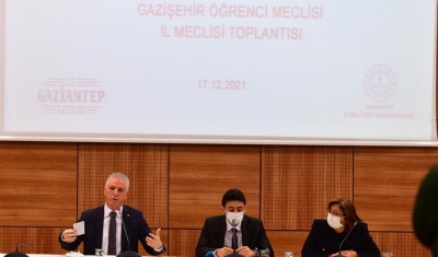 Gazişehir Öğrenci Meclisi 2021 yılı son toplantısı yapıldı