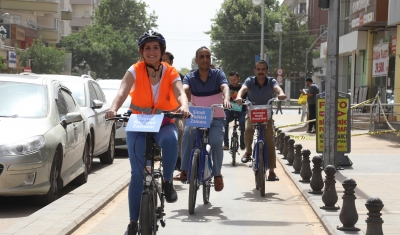 Büyükşehir, 3 Haziran Dünya Bisiklet Günü’nde farkındalık oluşturmak için pedal çevirdi!