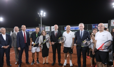 "Uluslararası Gaziantep Cup Tenis Turnuvası" başladı